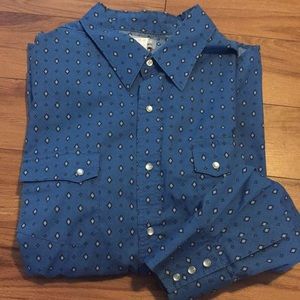 Wrangler Blue Diamond Shirt